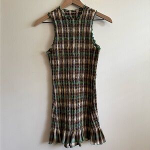 Après Studio Ruched Cotton Dress